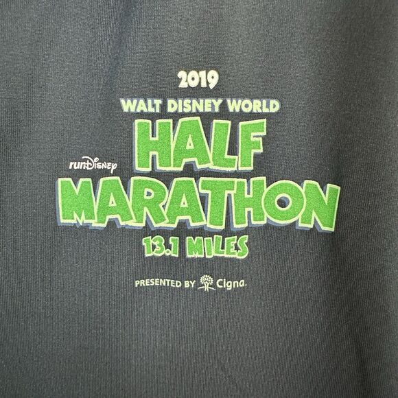 Disney Run Half Marathon Zip Up Jacket Sz XL Donald Duck Finish Line 2019 - Picture 4 of 5